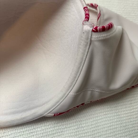 Cacique 44DDD Lightly Lined Full Coverage Invisible Backsmoother Pink Floral Bra - Picture 5 of 8